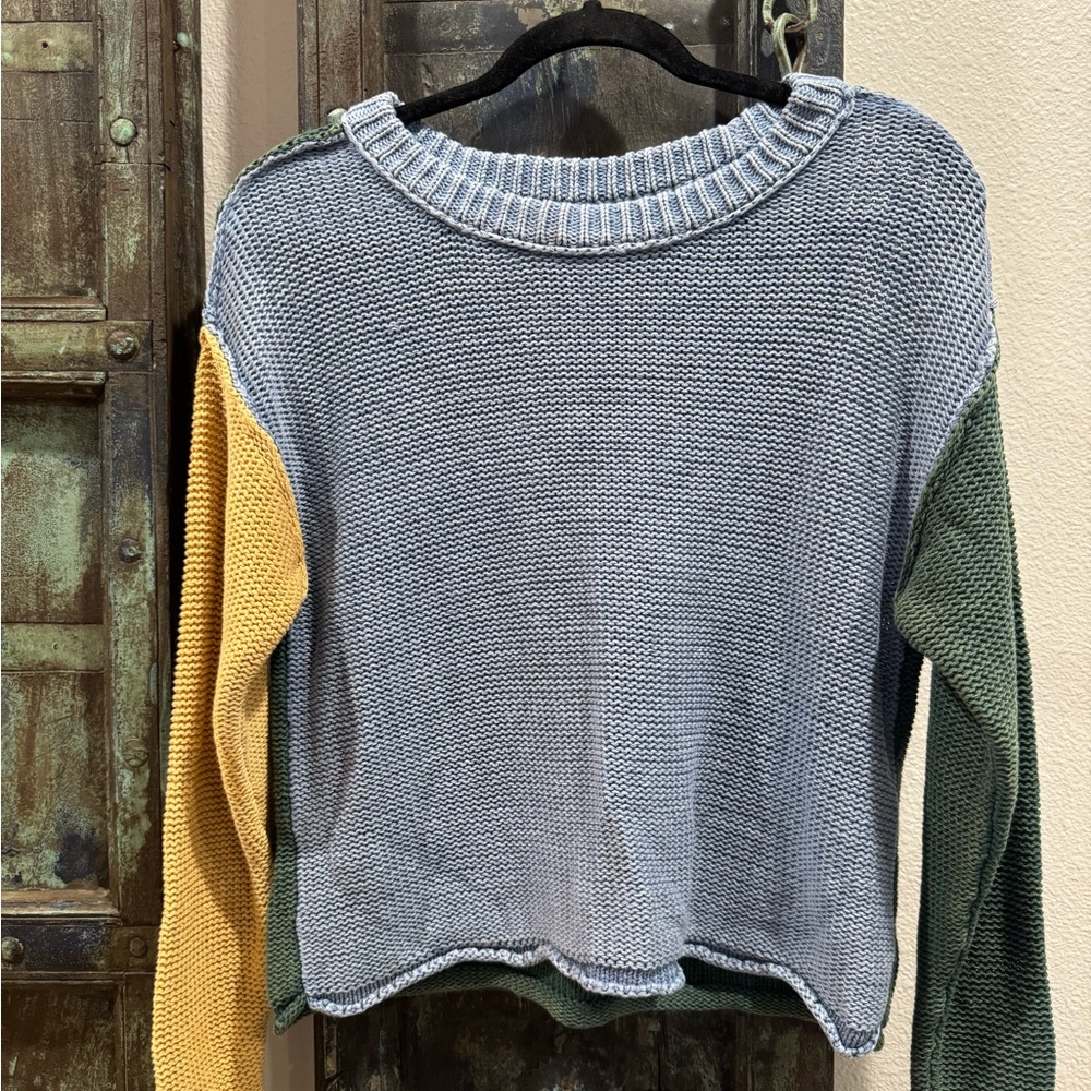 American Eagle Outfitters Multicolor Knit Sweater